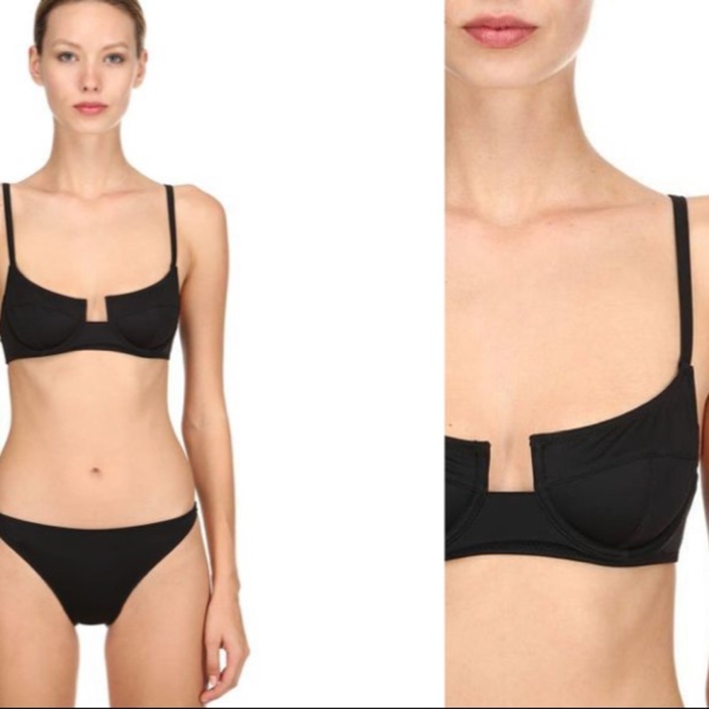 Underwire Bikini Top by RE/DONE